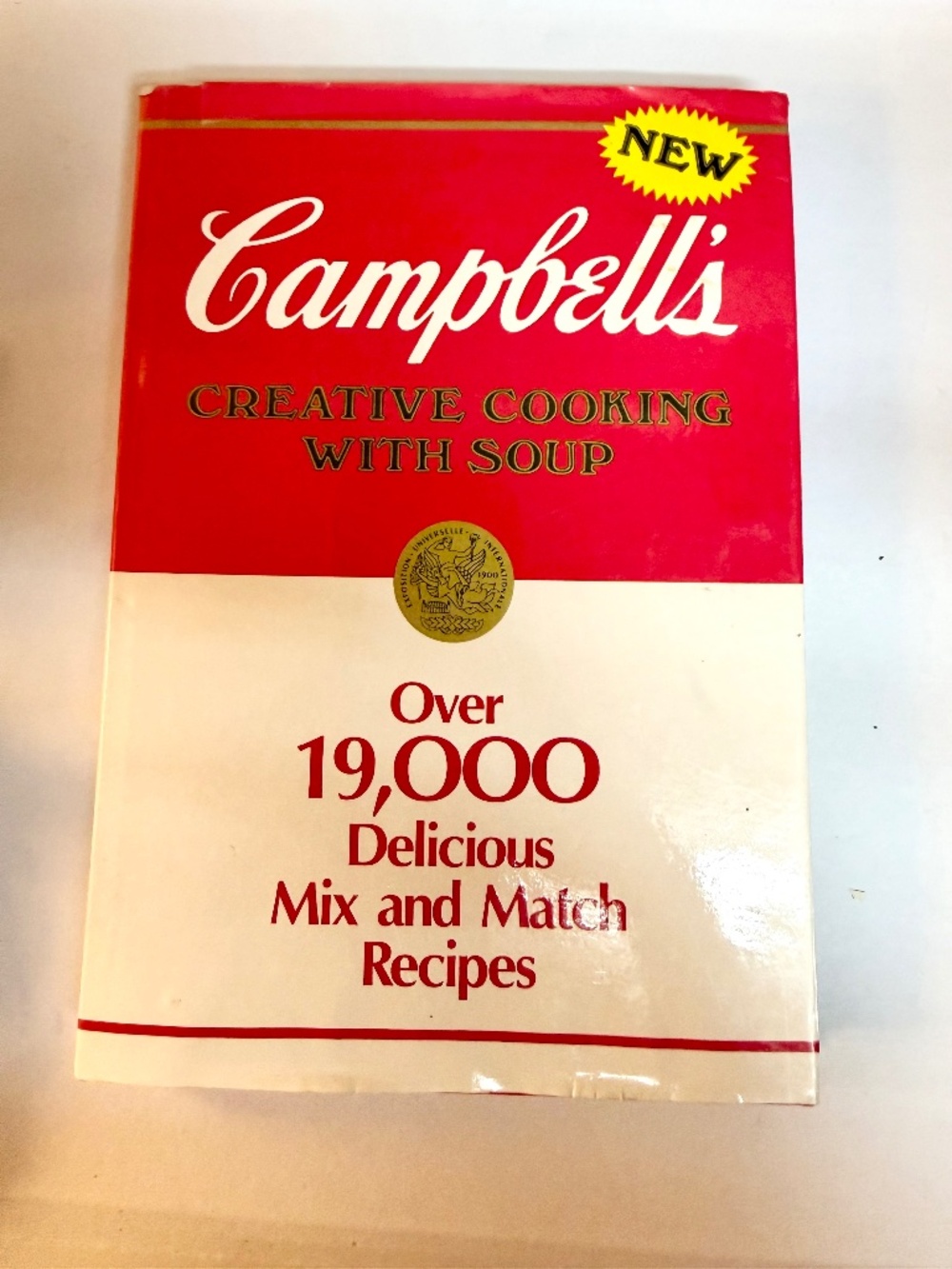 vintage 1985 Campbell's Creative Cooking with Soup cookbook